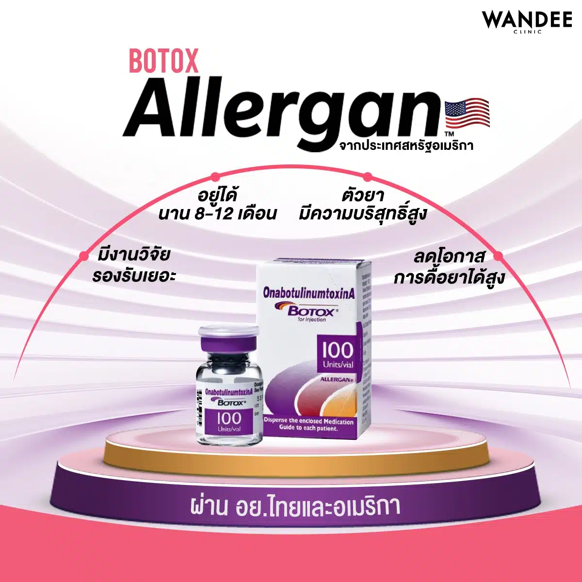 Allergan botox Wandee Clinic