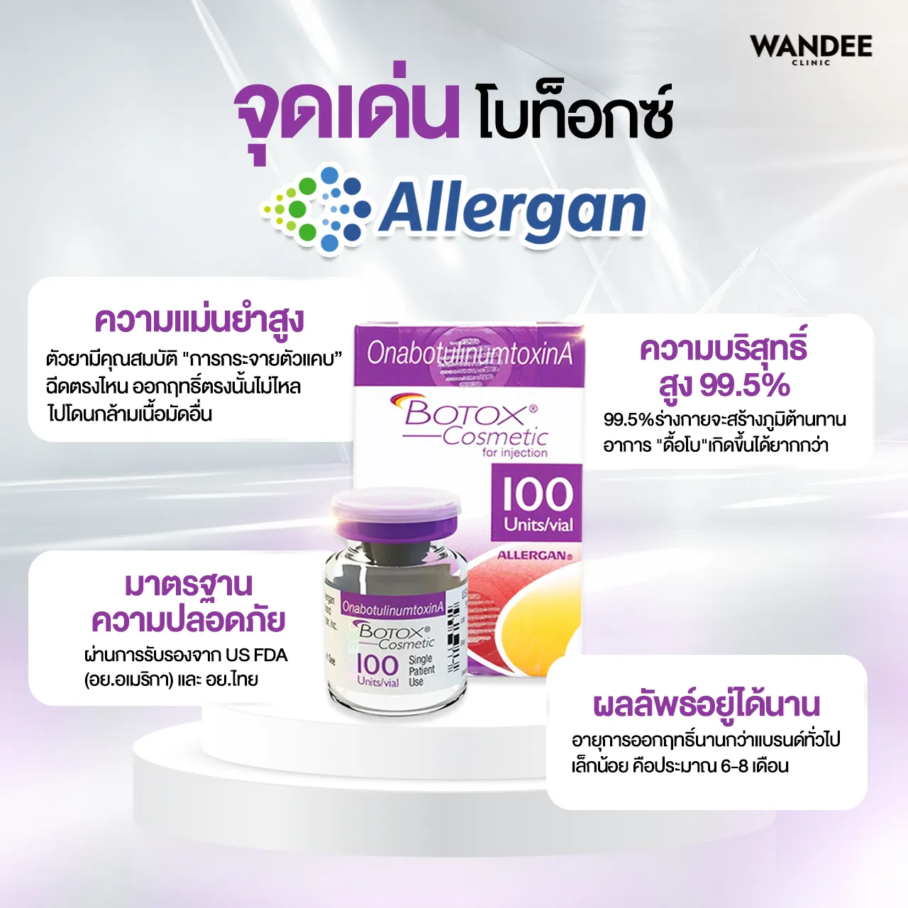 จุดเด่น Allergan