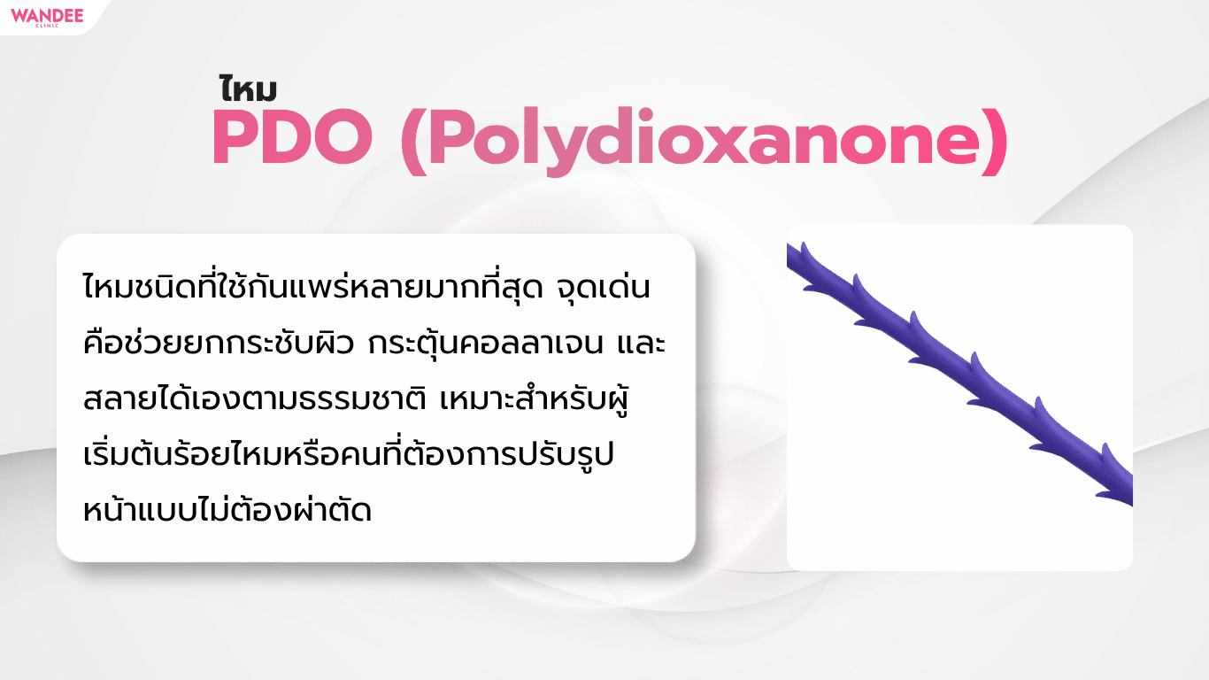 ไหม PDO (Polydioxanone)
