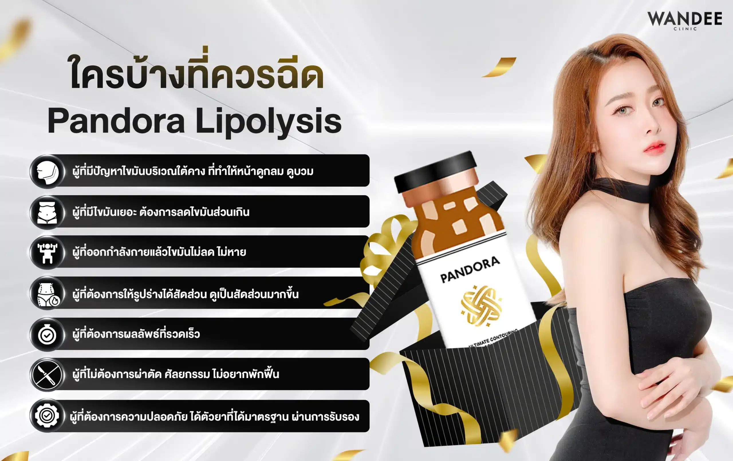 ใครบ้างที่ควรฉีด Pandora Fat
